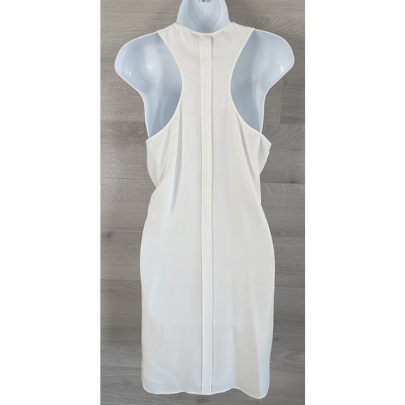 Tess Giberson Palm Tree Silk Dress Sz 6 - Picture 5 of 8